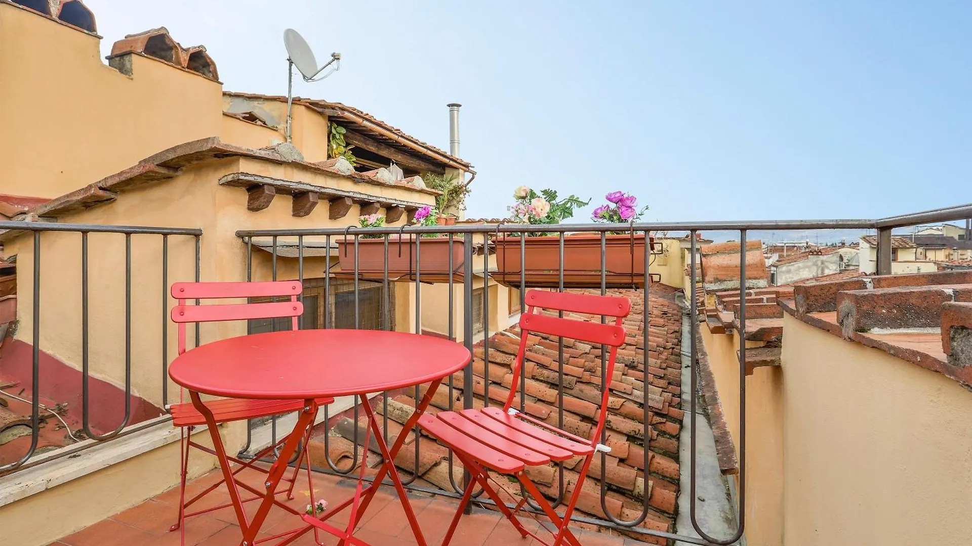 Palazzo Borghese Apartment With Panoramic Terrace Florencie 0*,